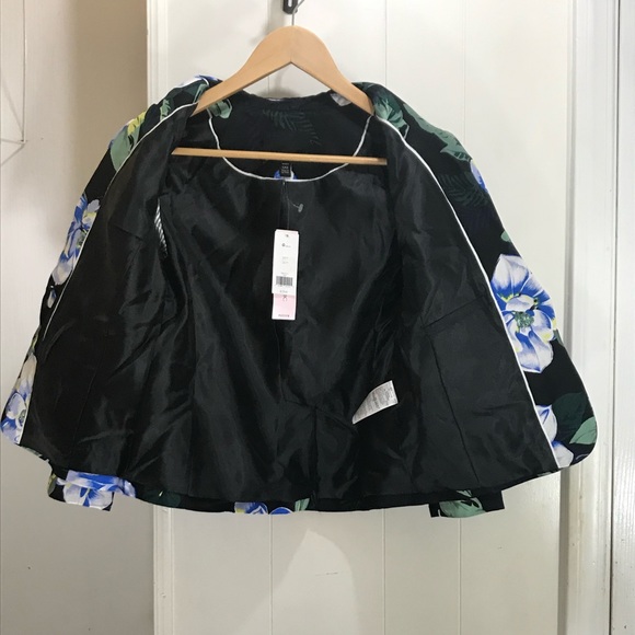 Banana Republic☀️Floral blazer - Picture 4 of 12